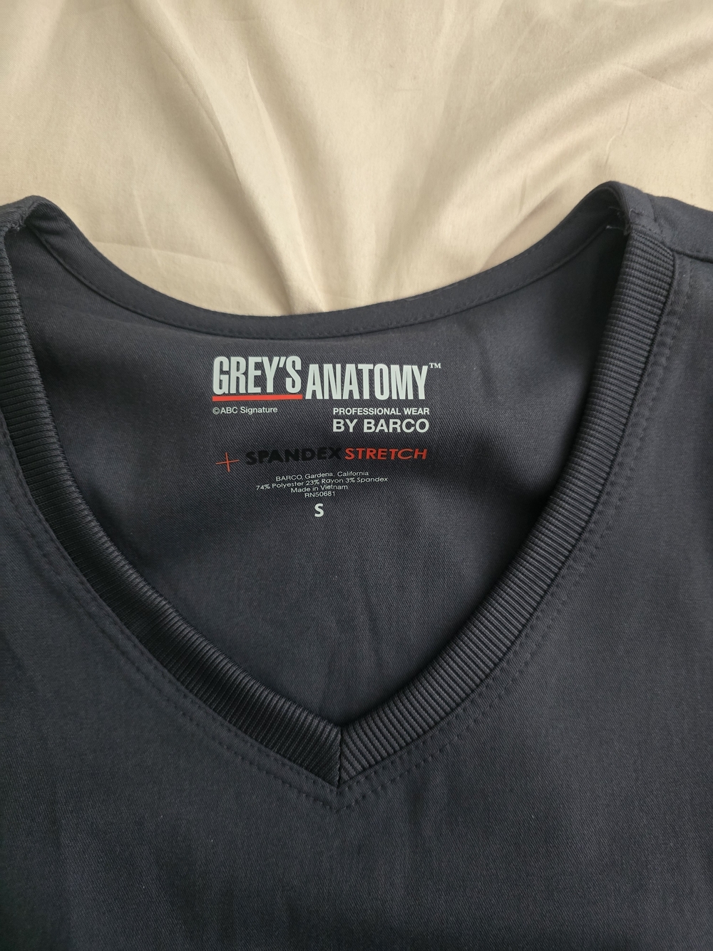Womens Scrub Top, Size Small. Never worn